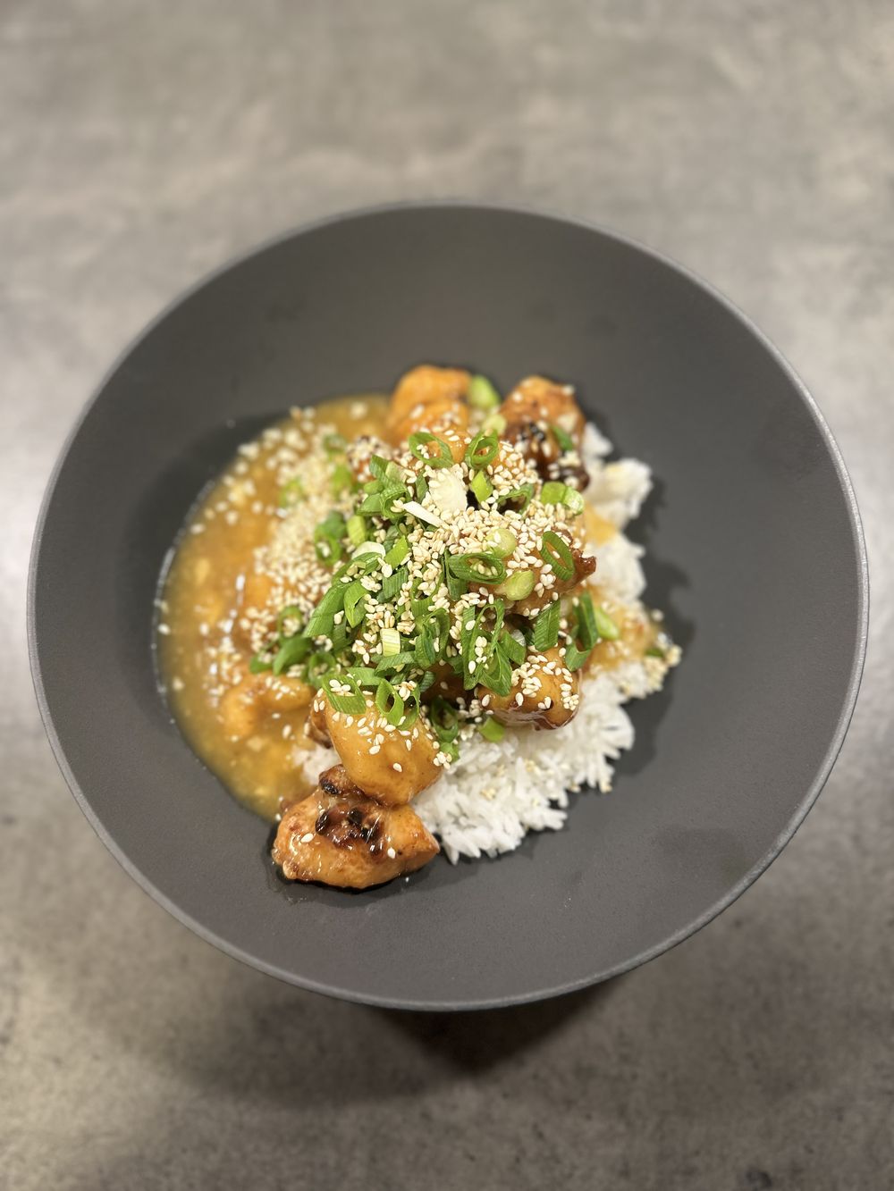 Orange chicken