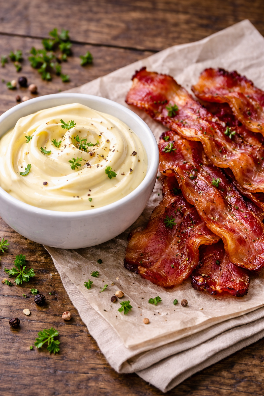Baconmajonnäs